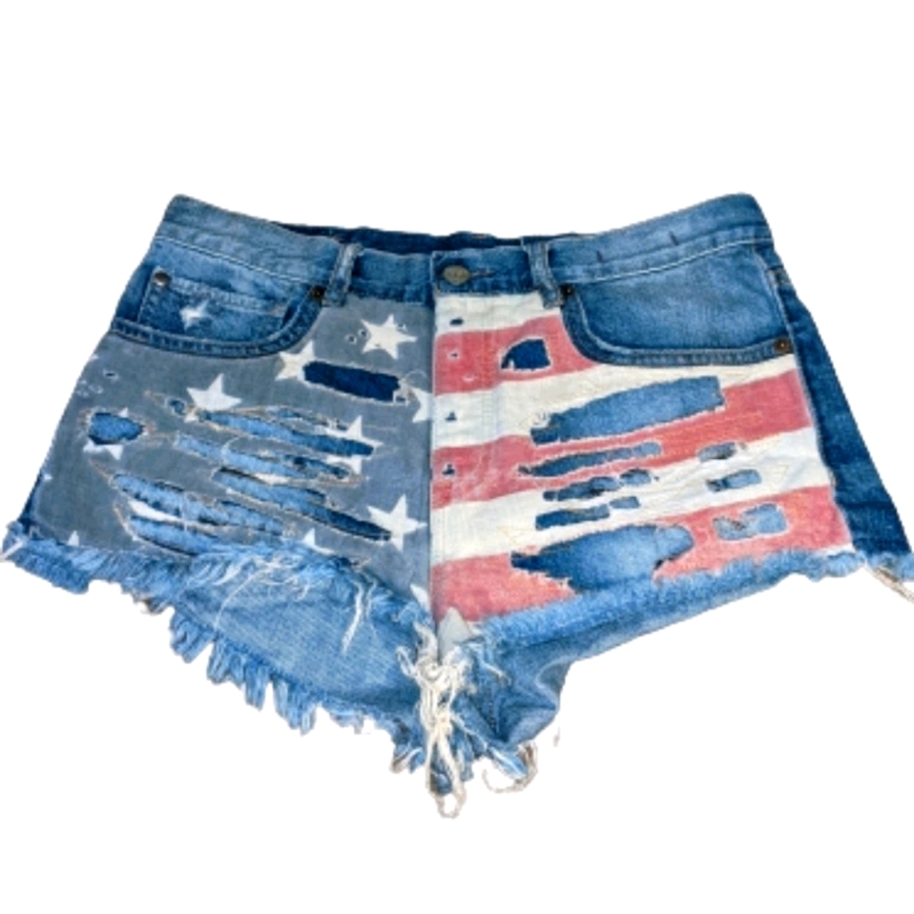 Denim&supply Ralph Lauren denim boyfriend shor